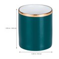 thumbnail image 3 of TABLZONE Ceramic Pen and Pencil Holder Set, Round Desk Organizer for Office and Home, Stylish Simple Storage Container, 3 of 6