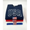 thumbnail image 3 of USA Flag Embroidered Sweatshirt, 3 of 3