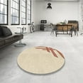 thumbnail image 4 of Ahgly Company Machine Washable Indoor Rectangle Transitional Peru Brown Area Rugs, 2' x 5', 4 of 7