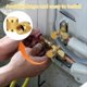 thumbnail image 5 of 60 Piezas 1/4 Tapa Abocinada Tapas Redondas de Accesorios de Latón Sin Tapa de Anillo Tapas de Válvula HVAC para Componente de Fabricación Industrial Doméstico, 5 of 7
