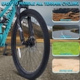 thumbnail image 4 of Ambifirner Mountain Bike for Men, 26 Inch Adult Bicycle , Full Suspension 21 Speed High-Carbon Steel Frame, MTB with Shock Absorption Fits Riders 57” - 65”, 4 of 8