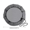 thumbnail image 4 of Mesh Cover for Rain Barrel with Drawstring,Rain Collection Barrels Netting Screen to Keep Leaves and Debris Out,1 x Filters,black, 4 of 6