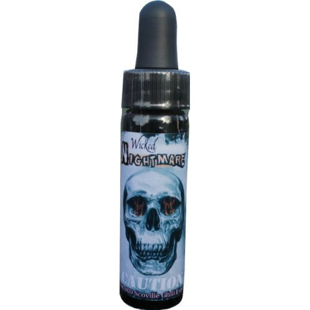 Wicked Nightmare Extract Hot Sauce Hotter Than Reaper Ghost Pepper