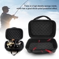 thumbnail image 4 of Durable Fishing Reel Case Cover PU Leather Hard Fishing Reel Protective Case Pouch Waterproof Shockproof Storage Box[Large size], 4 of 9