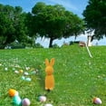 thumbnail image 2 of fsxdhpcsgfc Rabbit Shaped Inserts Green Rabbit Shaped Potted Easter Bunny Suitable For Easter Porch Decoration Outdoor/Indoor Woven Ground Cover Wall Numbers Plaque 7 Rain Gauge Replacement Tube Board, 2 of 4