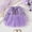 Purple, variant on Placlothes Kids Girl Purple Princess Dress 1-6T: Built-in Cape, Long Sleeve, Golden Star Tulle & Velvet Top for Birthday/Christmas,Size 3 T