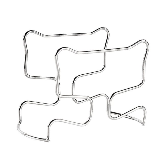 Soporte de filtro de café para colgar en la oreja Estante de bolsa de papel de filtro de acero inoxidable reutilizable
