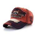 thumbnail image 5 of 100% Cotton Distressed Vintage Mens 5 Panel Baseball Cap Custom Embroidery Logo High Quality Baseball Cap, 5 of 5