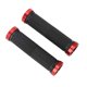 thumbnail image 5 of Cubierta de manillar de bicicleta de montaña con lazo de bloqueo de aluminio, empuñaduras de manillar de goma para bicicleta, para manillar de bicicleta de montaña 22-23 mm/0,9-0,9 pulgadas(rojo), 5 of 5