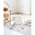 thumbnail image 4 of Grey Coastal Kitchen Dish Towels for Drying Dishes Set of 2, Summer Eucalyptus Leaves Beach Ocean Starfish Nautical Waffle Weave Microfiber Hand Tea Bathroom Towels Quick Dry & Absorbent Towel 12x12, 4 of 7