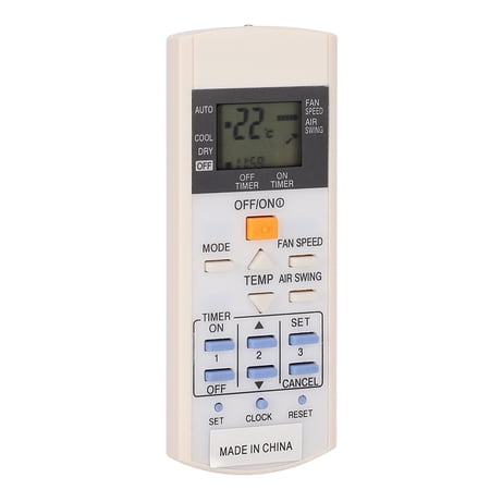 YAHHU Replacement Air Conditioner Remote Control Controller for A75C3297, ABS Durable White AC Accessory without Battery (13x5x2 cm / 5.11x1.96x0.78 inches)