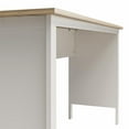 thumbnail image 2 of Versa 70" Wide Workbench, White and Weathered Oak, 2 of 9