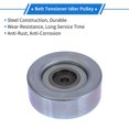 thumbnail image 5 of Unique Bargains 1 Pc Drive Belt Idler Pulley for Mitsubishi Outlander 2003-2006,for Mitsubishi Lancer 2004-2006 Iron Silver Tone Serpentine Tensioner Pulley Idler, 5 of 7