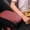 Red, variant on Thick Padded Car Center Armrest Cover, Soft Leather Elbow Support Cushion, Universal Auto Armrest Box Protector Storage Pad for All Seasons