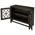 thumbnail image 6 of Aukfa Wood Sideboard Buffet Cabinet with Doors and Adjustable Shelf, Gray, 6 of 10