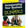 For Dummies: Incorporating Your Business for Dummies (Paperback)