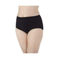 thumbnail image 2 of Fruit Of The Loom Women's Plus-Size 5 Pack Fit For Me Breathable Brief, Assorted, 4X/12, 2 of 5