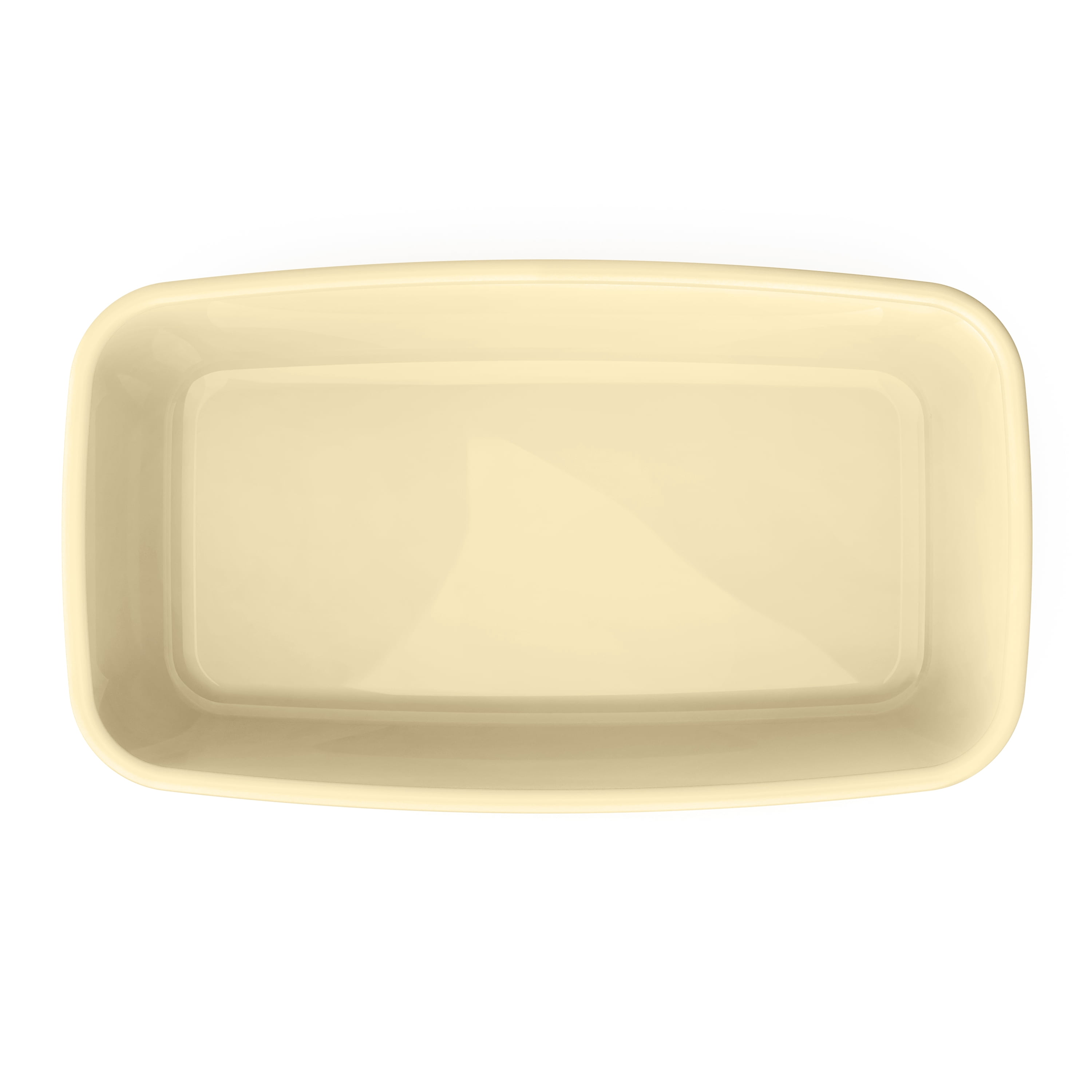 Beautiful 8.75”x 4.75” Stoneware Loaf Pan, Buttercream by Drew Barrymore