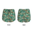 thumbnail image 5 of Lsque Autumn Maple Leaves 1 Printed Women's Running Shorts with Liner Pockets,Elastic Quick Dry Workout Athletic Gym Yoga Shorts,Womens High Waist Shorts-X-Large, 5 of 9