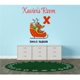 thumbnail image 2 of ALPHABET - Easy To Apply Home Nursery Multicolored Xmas Sleigh Reindeer Décor Customized Name Lettering Art Design Vinyl Wall Decal Sticker - Kids Bedroom Letter X Alphabet Wall Decoration 27" x 30", 2 of 3