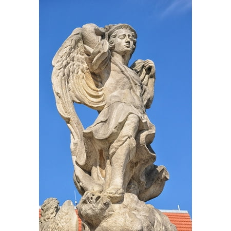 - Framed Art For Your Wall The Statue Monument Figure Sculpture Sandstone 10x13 Frame