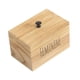 thumbnail image 5 of Caja organizadora para cápsulas de lavandería, estilo rústico, con tapa, accesorios de baño Color de la madera, 5 of 9