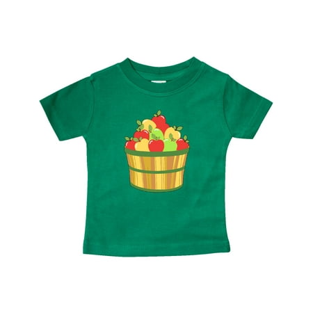 

Inktastic Basket of Apples Red Yellow Green Gift Baby Boy or Baby Girl T-Shirt