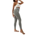 thumbnail image 2 of Qiylii Women Honeycomb Grid Jacquard Yoga Leggings, Tummy-Control Elastic Pants, 2 of 5