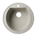 thumbnail image 3 of ALFI brand AB2020DI-B Drop-In Évier de Cuisine en Granit composite Rond 20 Biscuit, 3 of 9