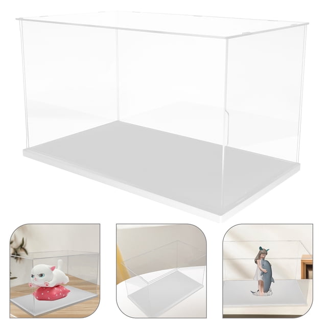 Tineasur Acrylic Transparent Display Box for Action Figures 1Pack for Collectors