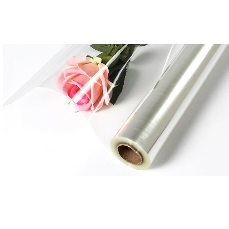 flower wrapping plastic paper, how to wrap flower in plastic paper