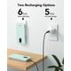 thumbnail image 4 of Charmast Portable Charger with Built-in Cables and Plug, 10000mAh USB C Power Bank Fast Charging 15W, External Battery Pack Slim, Travel Essentials Compatible with 16 15 14 13, Samsung Galaxy, iPad, 4 of 5