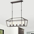 thumbnail image 4 of CHLOE Ironclad Industrial 5 Light Bronze Island Pendant Ceiling Fixture 36", 4 of 10