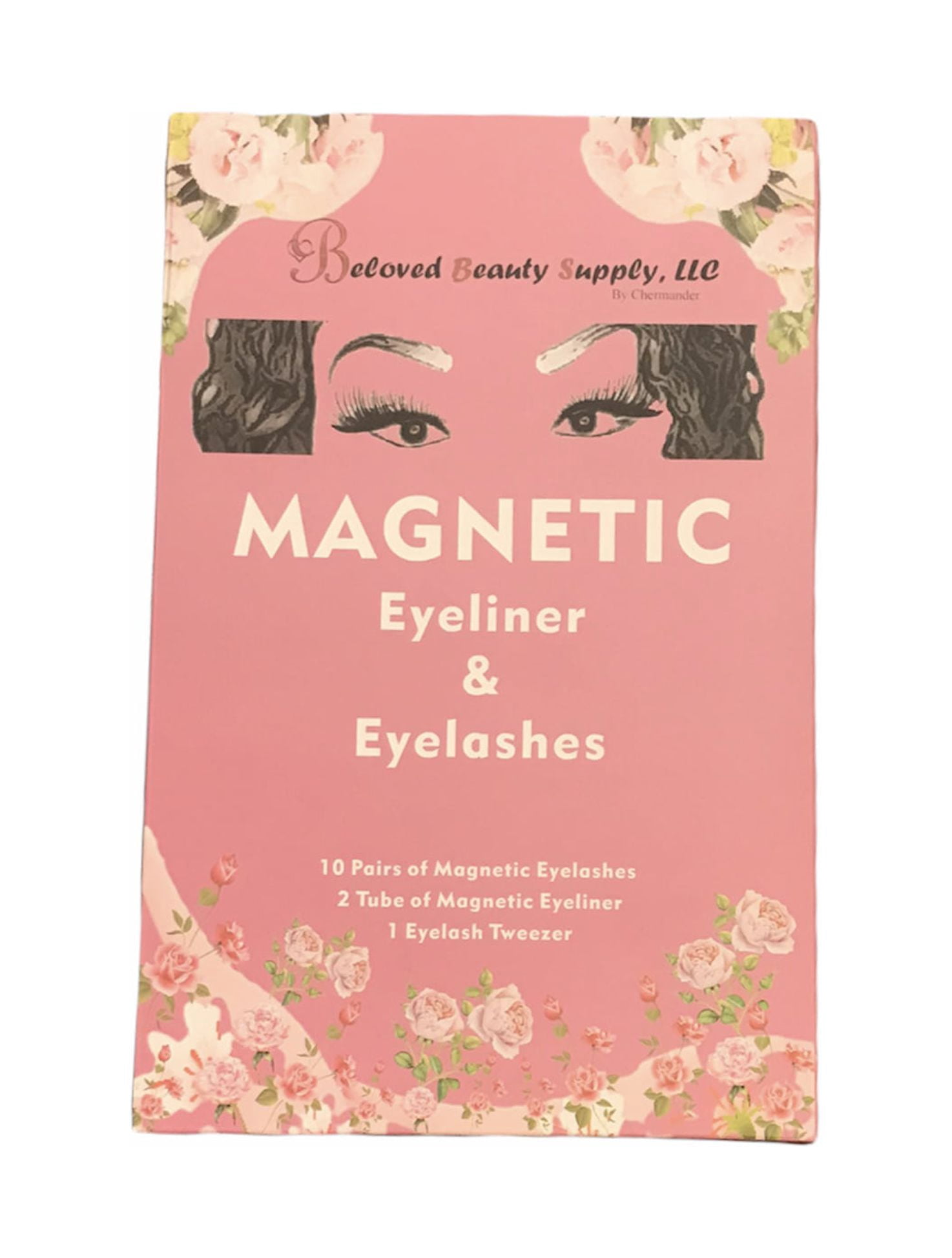 Beloved Beauty Supply LLC: 10 Pairs of Reusable Magnetic Eyelash Kit