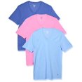 thumbnail image 1 of Pack de 3 Remeras de Algodón Jaspeado con Cuello en V para Hombre Nautica, 1 of 1