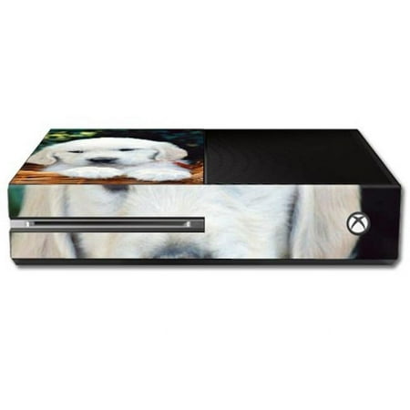 MightySkins MIXBONE-Puppy Skin Decal Wrap for Microsoft Xbox One Console Sticker - Puppy