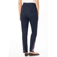 thumbnail image 2 of Woman Within Plus Size Flex Pull-On Straight-Leg Gap-Free Stretch Denim Jeans, 2 of 6