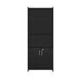 thumbnail image 2 of Librero 5 Repisas Moderno Decorativo Con Puertas Negro 56118 SKAL LIVING, 2 of 7