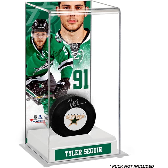 Tyler Seguin Dallas Stars Deluxe Tall Hockey Puck Case