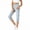 Gray, variant on SBYOJLPB Capri Pants For Women Casual Summer Womens Capris Women Hight Waisted Denim Jeans Stretch Slim Pants Calf Length Jeans 16(XXXXL)