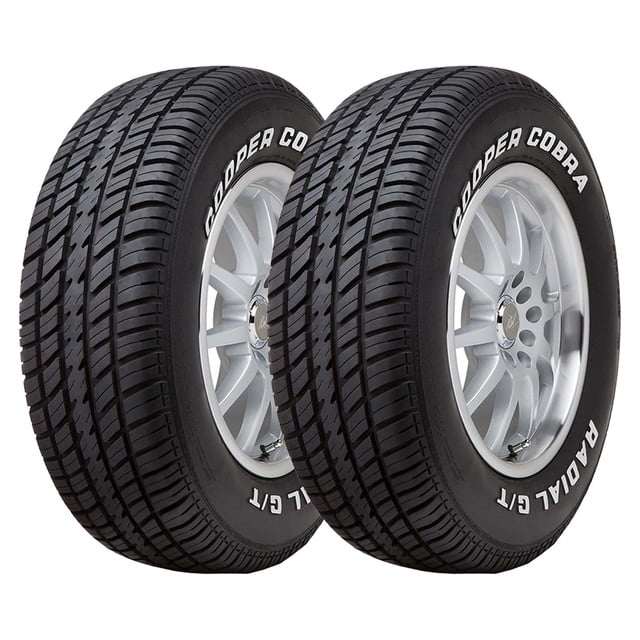 Paquete De 2 Llantas 235/60r15 Cooper Cobra Radial G/t 98t