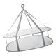 thumbnail image 2 of Double Layer Grey Clothes Drying Net with Windproof Hooks, Foldable Mesh Hanging Basket for Indoor Outdoor Use, Multi Function Clothes Dryer for, 2 of 3