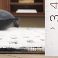thumbnail image 5 of Safavieh Ebony Nicholas Geometric Area Rug, Ivory/Black, 5' x 8', 5 of 11