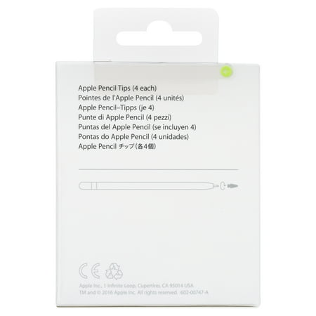 Apple純正 Apple Pencil Tips 交換用 ペン先 替え芯 4個入り [MX763AM/A] [MX763AM/A] ■