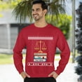 thumbnail image 3 of Christmas Sweatshirt, Custom Legal Christmas Sweatshirt, Personalized Attorney Ugly Holiday Sweatshirt, Unique Law Student Gift with Name & Year, 3 of 5