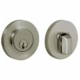 thumbnail image 1 of Baldwin 8244151 2.62 in. Contemporary Style Deadbolt, Antique Nickel, 1 of 1