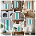 thumbnail image 6 of Ships Next Day Canvas Wall Art 16"x16", Gray Teal Green Wood Framed Canvas Print Painting, Modern Gradient Geometric Ready to Hang Picture Wall Decor for Home Bedroom Kitchen Office, 6 of 9