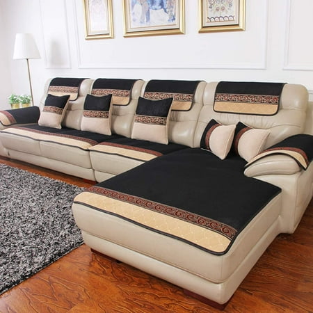 Leather Sofa Cover Waterproof, Pet Dog Leather Sofa
