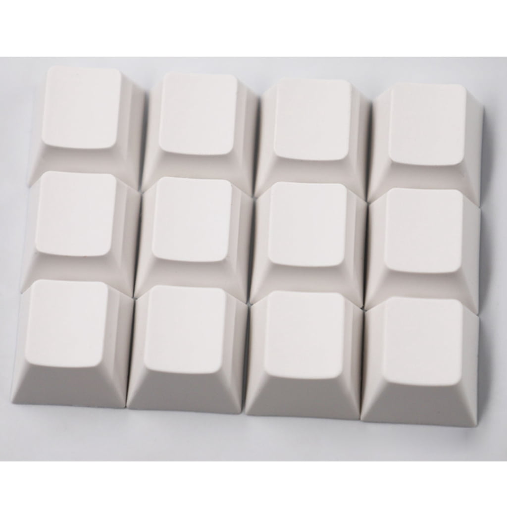 WINDLAND PBT Keycaps Minimalistic White for 108 104 100 980 96 87 84 75 68 64 61 Layouts