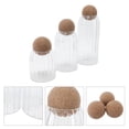 thumbnail image 4 of Canning Jar, Household Multifunction 3Pcs -proof Tea Canister With Ball Cork For Seasoning, 4 of 8